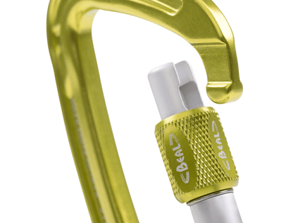 BEAL BE QUICK SCREW 鋁合金梨型有鎖鉤環 mabuvalley