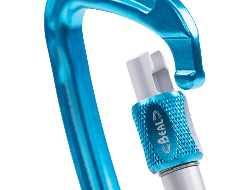 BEAL BE QUICK SCREW 鋁合金梨型有鎖鉤環 mabuvalley