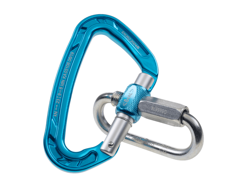 BEAL BE QUICK SCREW 鋁合金梨型有鎖鉤環 mabuvalley