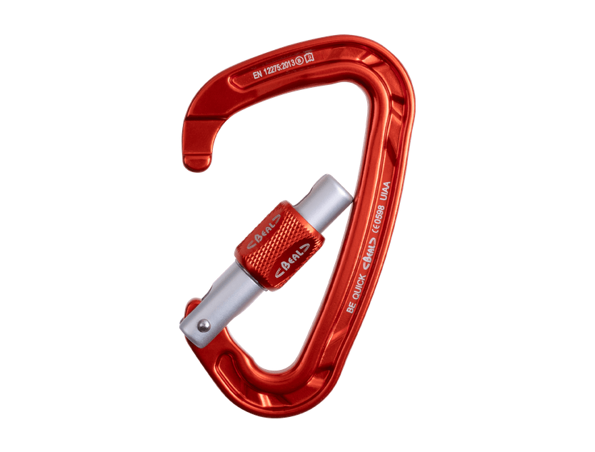 BEAL BE QUICK SCREW 鋁合金梨型有鎖鉤環 mabuvalley
