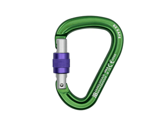 BEAL BE SAFE SCREW 鋁合金梨型有鎖鉤環 mabuvalley