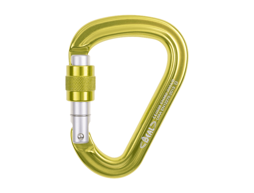 BEAL BE SAFE SCREW 鋁合金梨型有鎖鉤環 mabuvalley