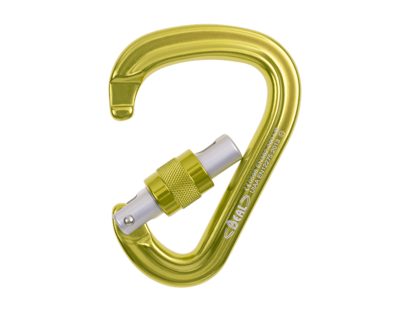 BEAL BE SAFE SCREW 鋁合金梨型有鎖鉤環 mabuvalley