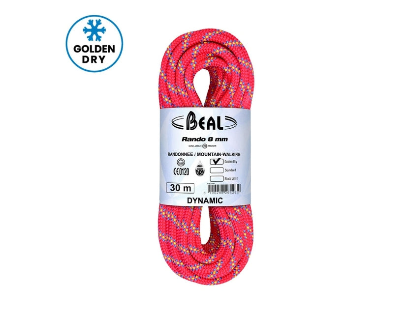 BEAL RANDO 8mm 動力繩 GOLDEN DRY mabuvalley