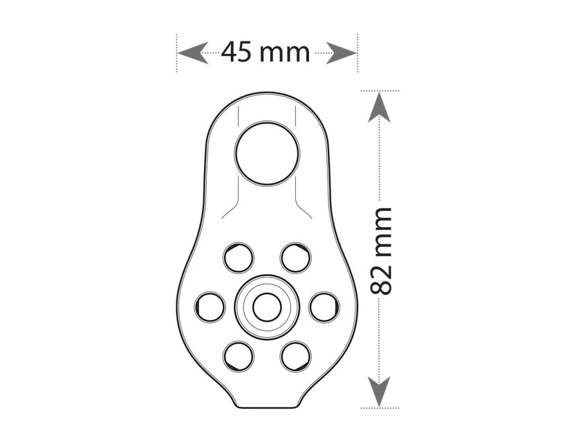 BEAL TRANSF'AIR FIXE B 固定式滑輪 滾珠承軸 mabuvalley