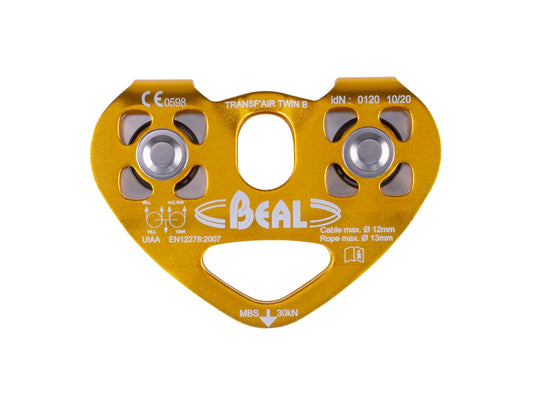 BEAL TRANSF'AIR TWIN B 雙滑輪 滾珠承軸