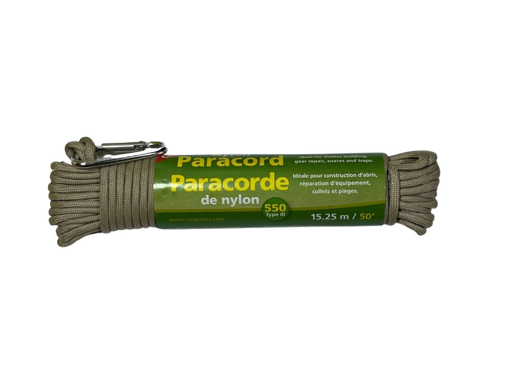 COGHLAN'S 傘繩 50英尺 mabuvalley