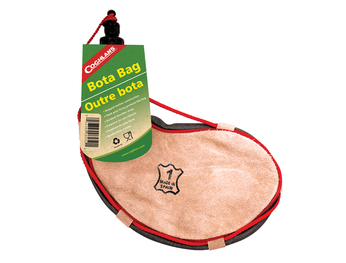 COGHLAN'S #8950 軟式皮製水壺 1L mabuvalley