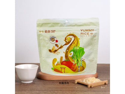 穀萊GOOD LIFE 沖泡乾燥飯 - 和風昆布飯 素食 / 奶素 mabuvalley