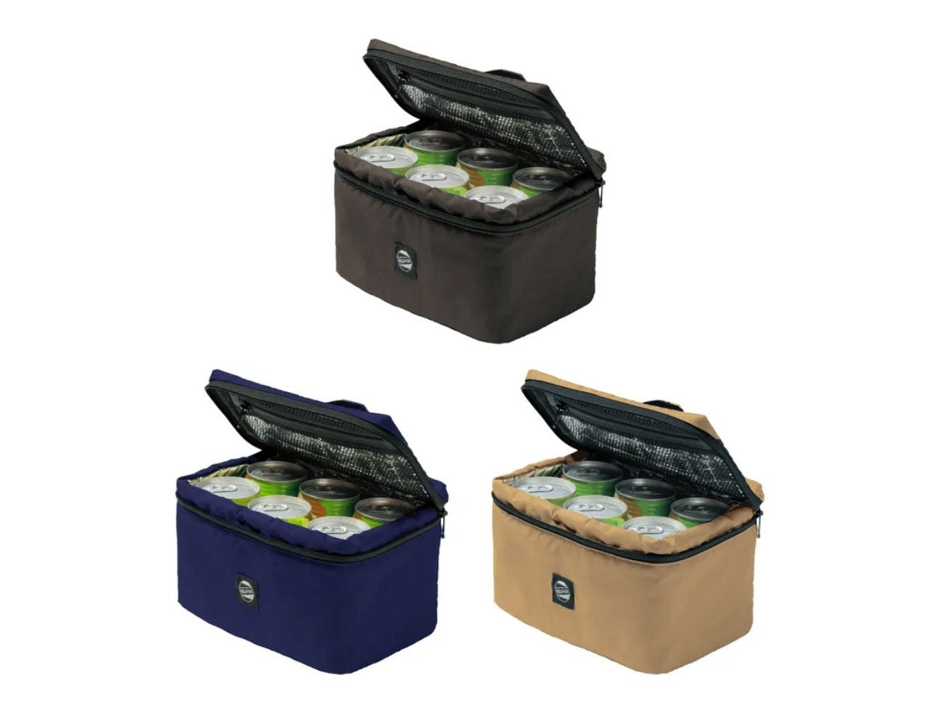 ISUKA 方形保冰袋 L 卡其/灰/海軍藍 3418