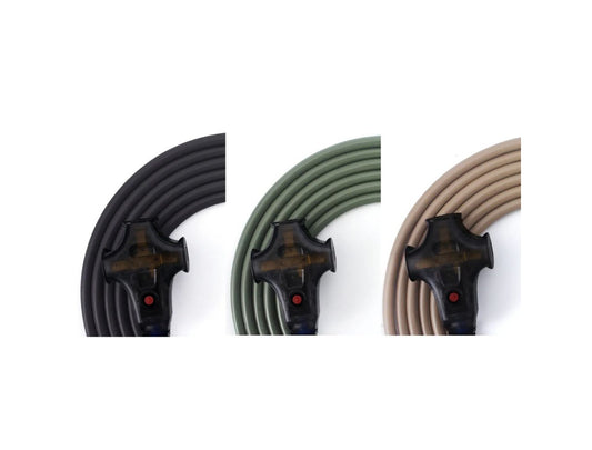 ADAM 戶外動力線/露營延長線 5米 軍綠/黑/沙 ADPW-EC5M