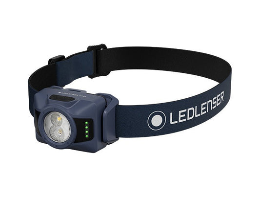 LEDLENSER HF4R 充電式頭燈-霧藍 | 雙電源