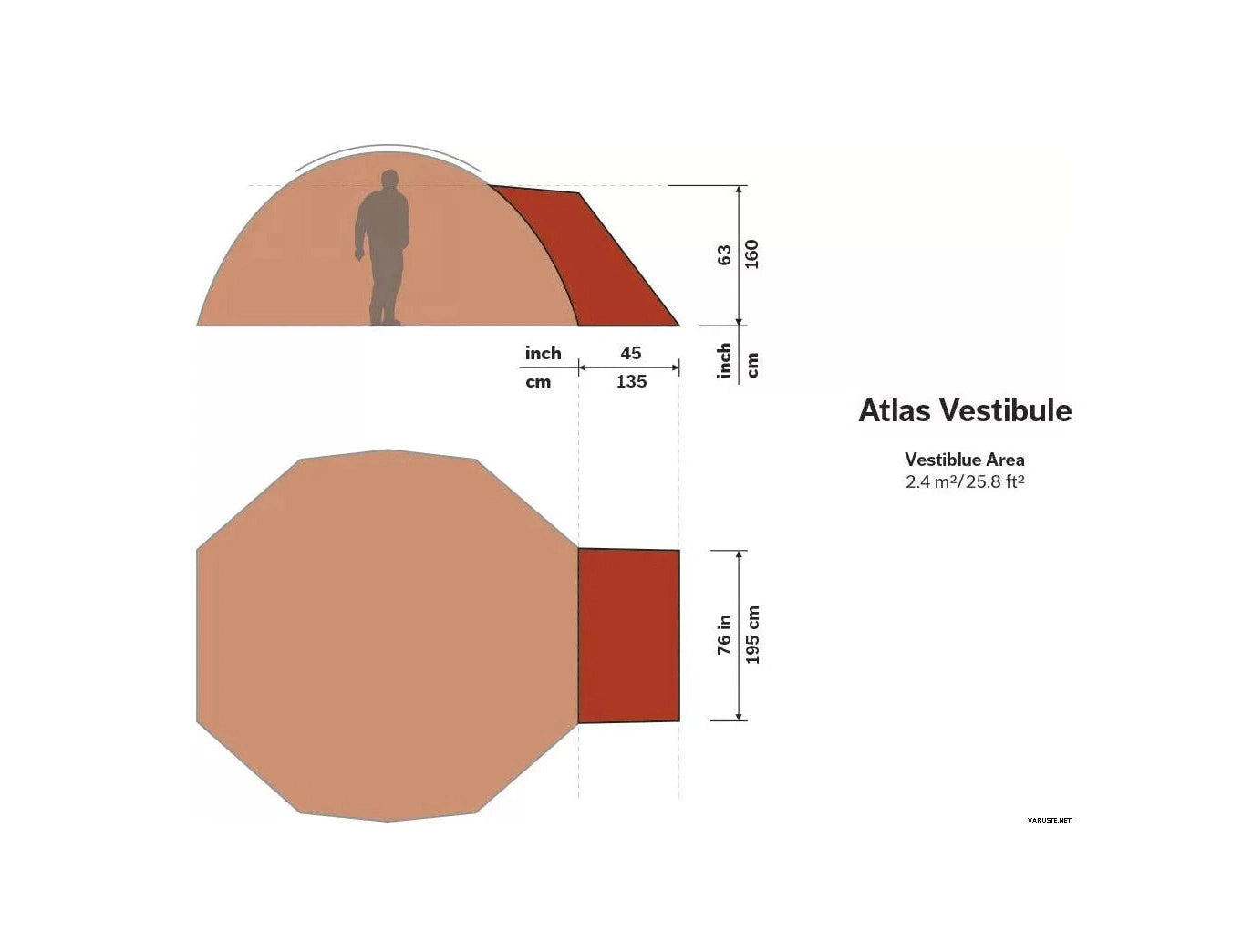 HILLEBERG Atlas Vestibule | Mabu Valley