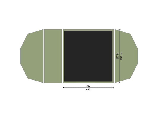 HILLEBERG Stalon XL Floor 史特龍地布 mabuvalley