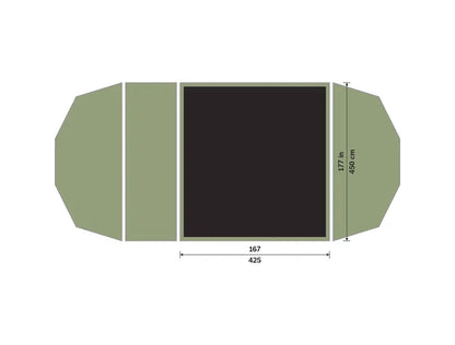 HILLEBERG Stalon XL Flootprint 史特龍地布 mabuvalley