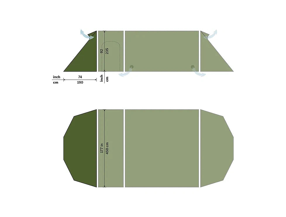 HILLEBERG Stalon XL Vestibule 史特龍 前庭組件 mabuvalley