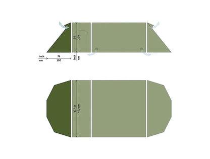 HILLEBERG Stalon XL Vestibule 史特龍 前庭組件 mabuvalley