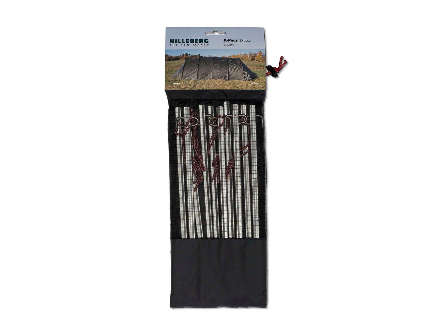 HILLEBERG 營釘 X-Peg set 10 pcs mabuvalley