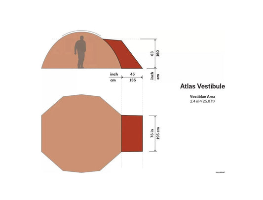HILLEBERG Atlas Vestibule 亞特拉斯前庭