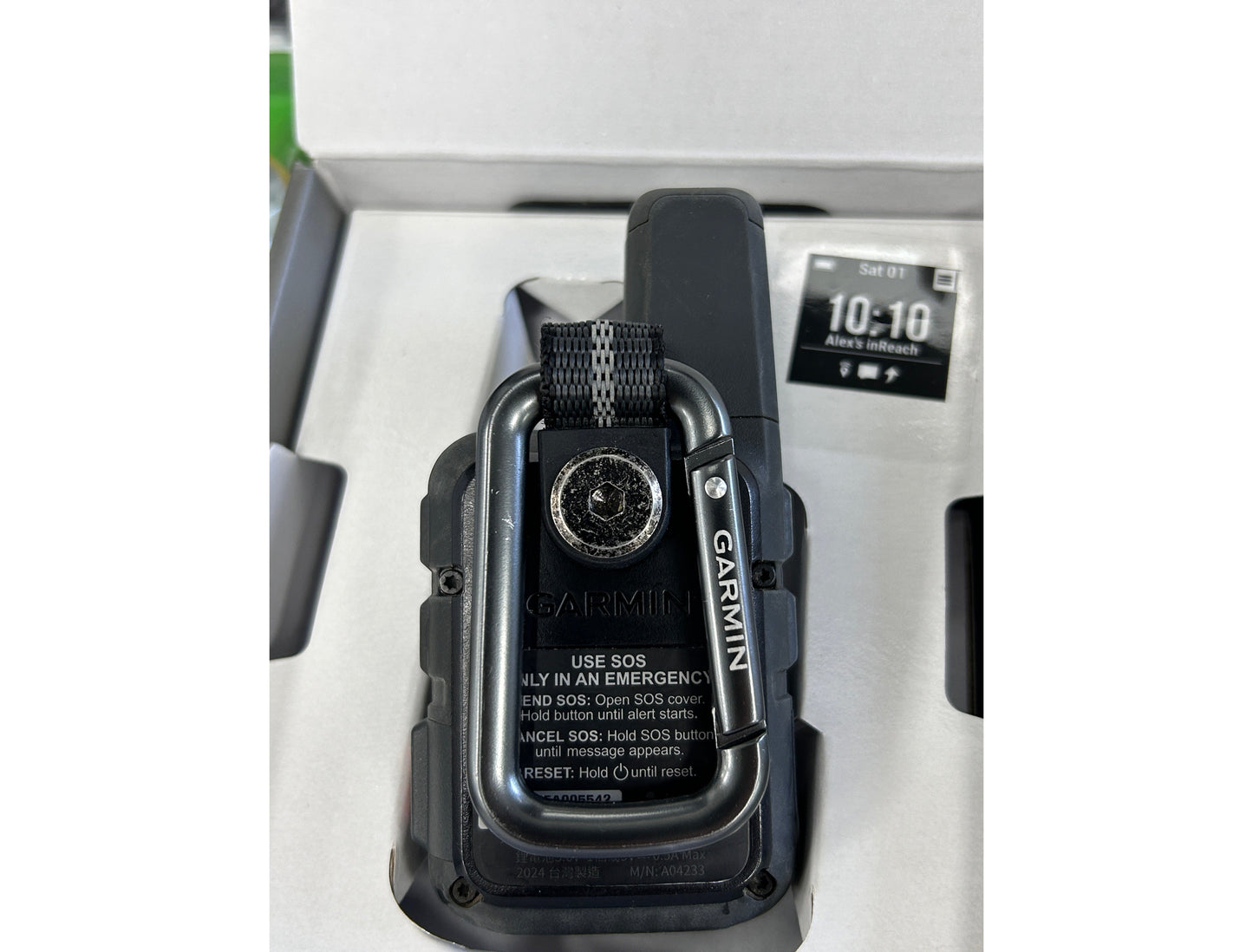 福利品 GARMIN inReach Mini 2 衛星通訊器 GPS定位器 mabuvalley