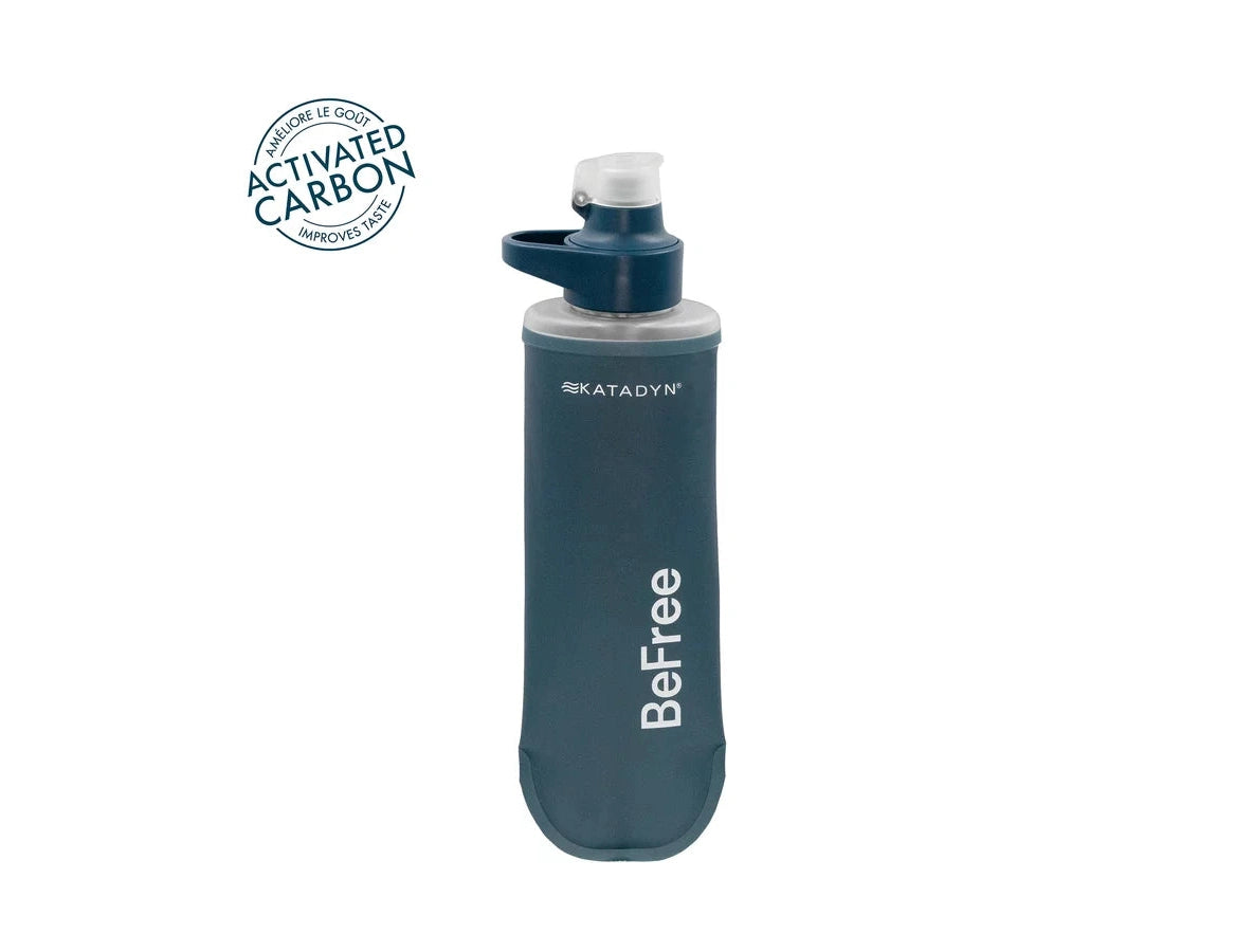 KATADYN 淨水設備 BeFree AC 個人隨身濾水器 0.5L 岩石藍