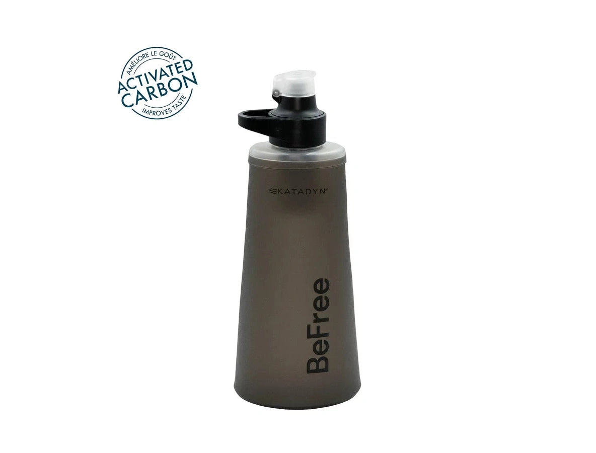 KATADYN 淨水設備 BeFree AC 個人隨身濾水器加厚款 1.0L 經典黑