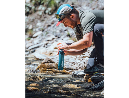 KATADYN 淨水設備 BeFree AC 個人隨身濾水器 0.5L 岩石藍 BeFree AC Filter 0.5L Slate Blue mabuvalley