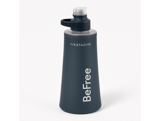 KATADYN 淨水設備 BeFree AC 個人隨身濾水器 1.0L 岩石藍 BeFree AC Filter 1.0L Slate Blue mabuvalley