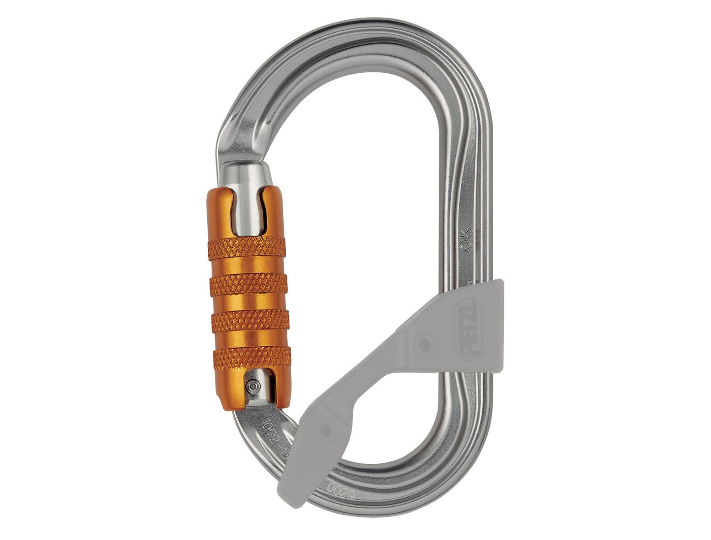 PETZL OK TRIACT-LOCK 鋁合金O型三段自動上鎖鉤環