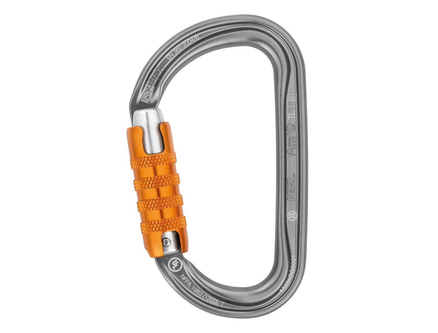 PETZL Am`D TRIACT-LOCK 鋁合金D型三段自動上鎖鉤環