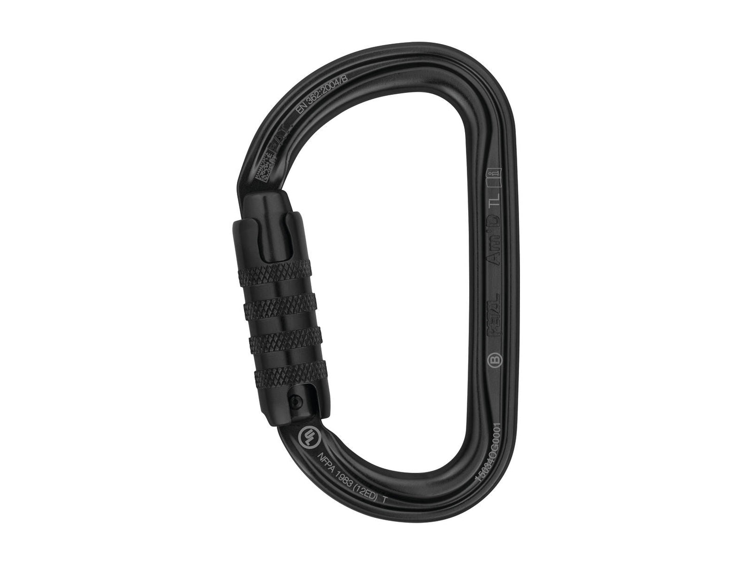 PETZL Am`D TRIACT-LOCK 鋁合金D型三段自動上鎖鉤環