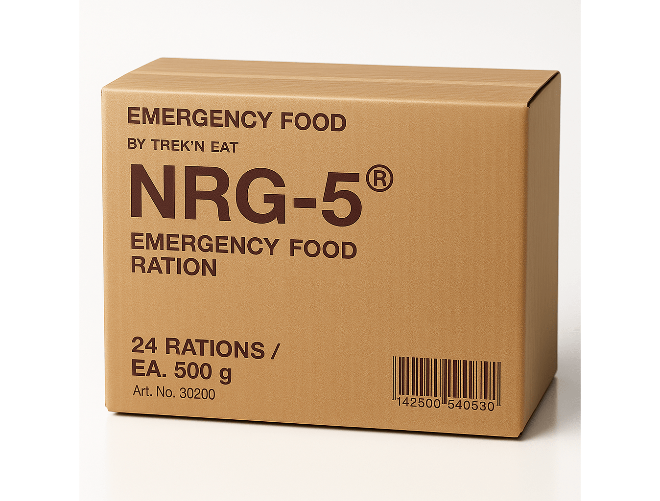 NRG-5 德國製軍糧 | 戰備口糧 | 緊急口糧 | 防災糧食儲備 一箱/24盒 mabuvalley