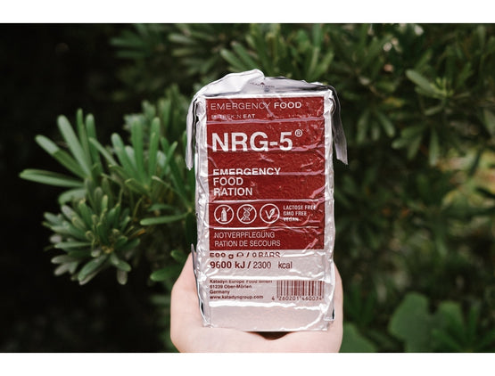 NRG-5 德國製軍糧 | 戰備口糧 | 緊急口糧 | 防災糧食儲備 mabuvalley