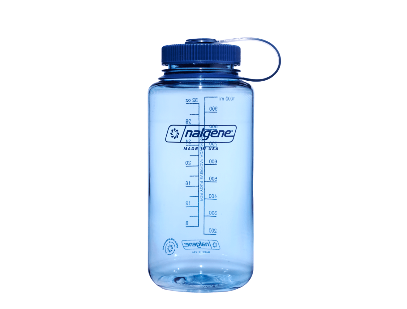 Nalgene水壼 Sustain 寬嘴水壼 1000ml 淡藍 mabuvalley