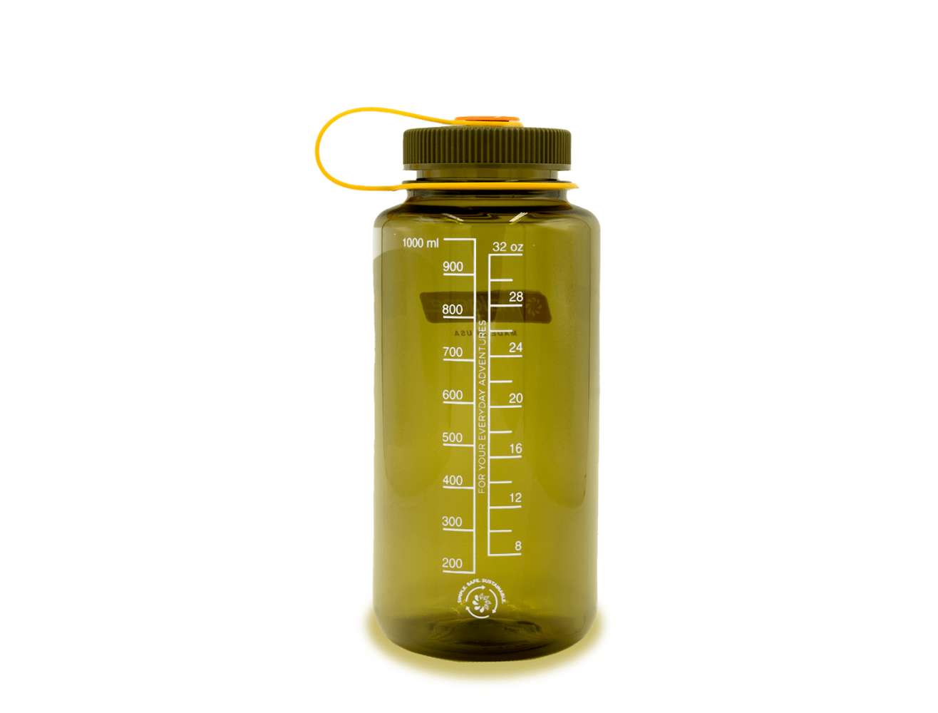 Nalgene水壼 Sustain 寬嘴水壼 1000ml 橄欖 mabuvalley