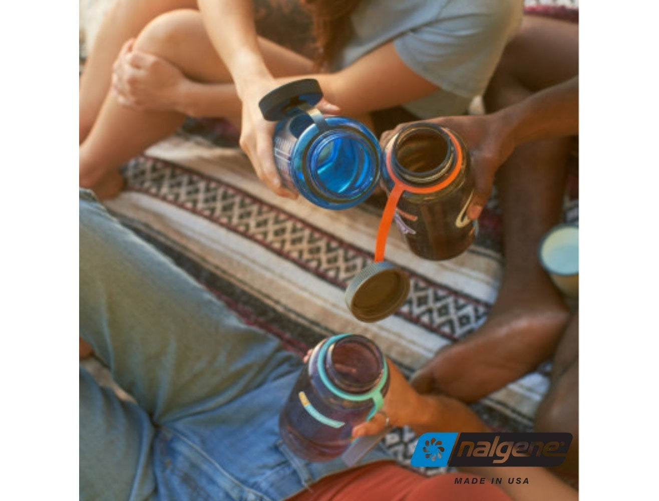 Nalgene水壼 Sustain 寬嘴水壼 1000ml 青綠 mabuvalley