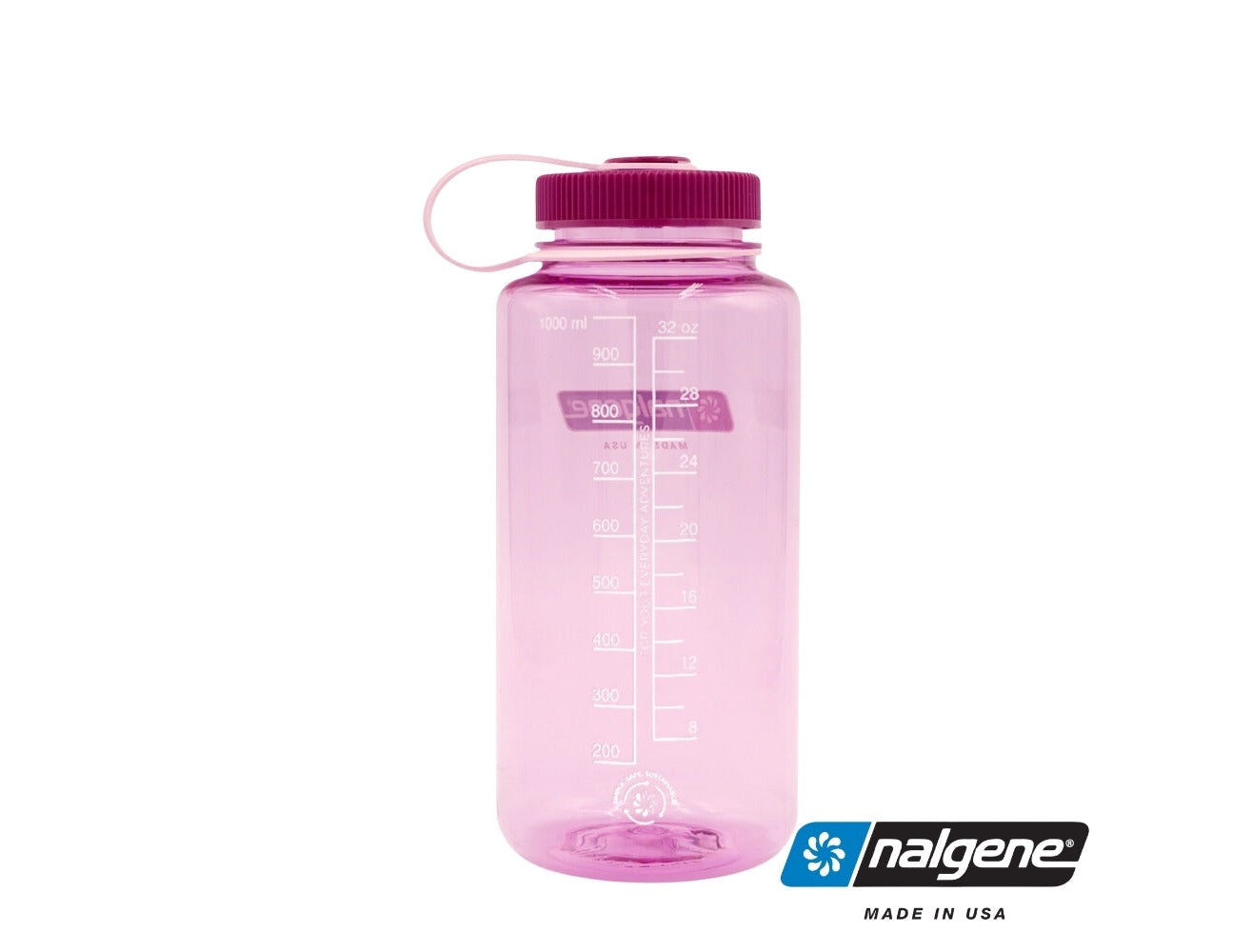 Nalgene水壼 Sustain 寬嘴水壼 1000ml 太空粉 mabuvalley