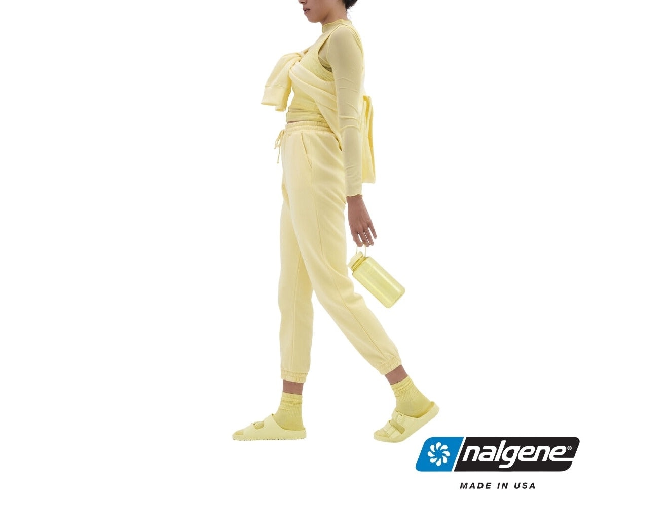 Nalgene水壼 Sustain 寬嘴水壼 1000ml 奶油 mabuvalley