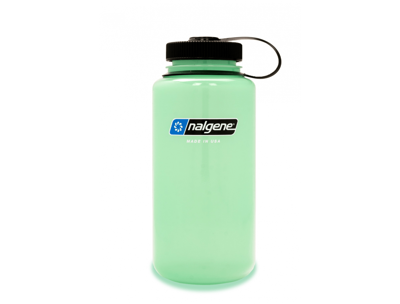 Nalgene水壼 Sustain 寬嘴水壼 1000ml 發光綠 mabuvalley