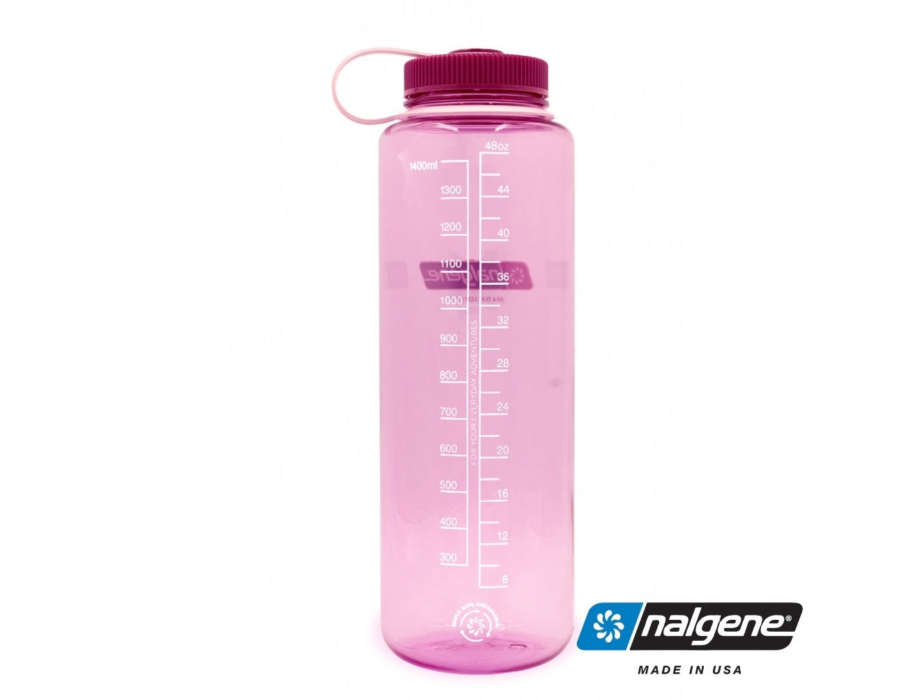 Nalgene水壼 Sustain 寬嘴水壼 1500ml 太空粉 mabuvalley