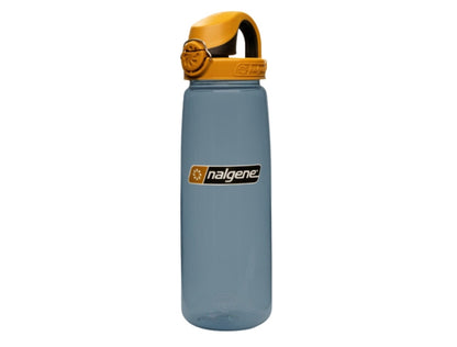 Nalgene水壼 Sustain OTF 運動水壼 650ml 犀牛灰/棕黑蓋 mabuvalley