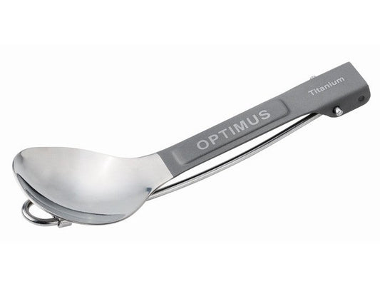 OPTIMUS Folding Ti Long Spoon 鈦合金摺疊長湯匙 mabuvalley