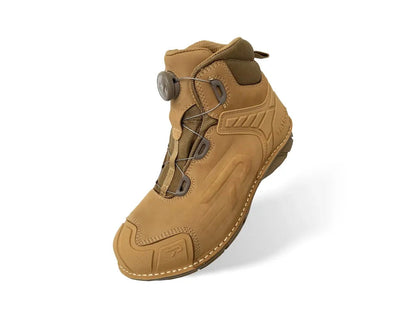 PATRONI 戰神靴 SF2307BRN SD防水快旋鈕抗靜電安全鞋 mabuvalley