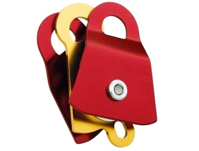 Petzl P65 TWIN 高效能擺動側板式Prusik雙滑輪 mabuvalley