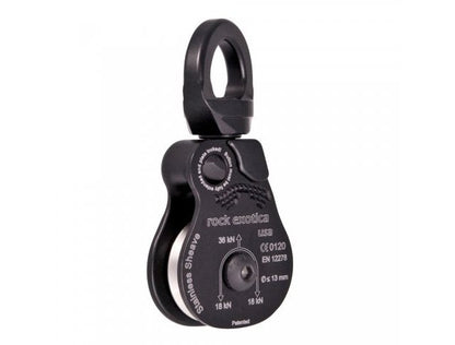 Rock Exotica Omni-Block 1.5" Single-Stainless Sheave/Black 不鏽鋼輪軸萬向轉軸單滑輪 mabuvalley