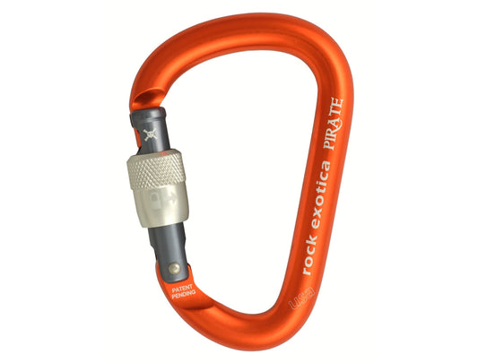 Rock Exotica Pirate Screw-Lock HMS 梨形手動螺旋鎖鉤環 mabuvalley