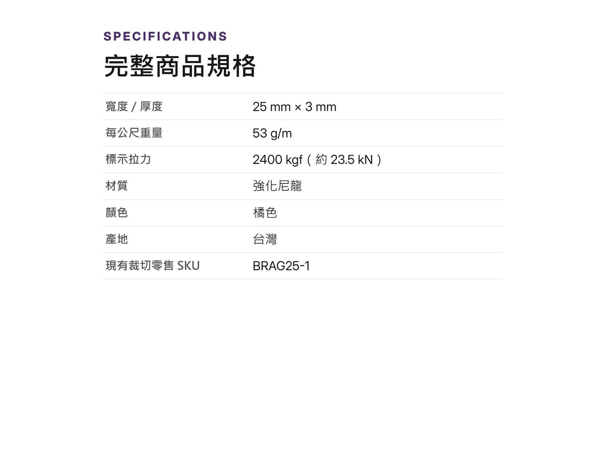 BR 金絲扁帶 AG25 25mm 裁切零售 mabuvalley