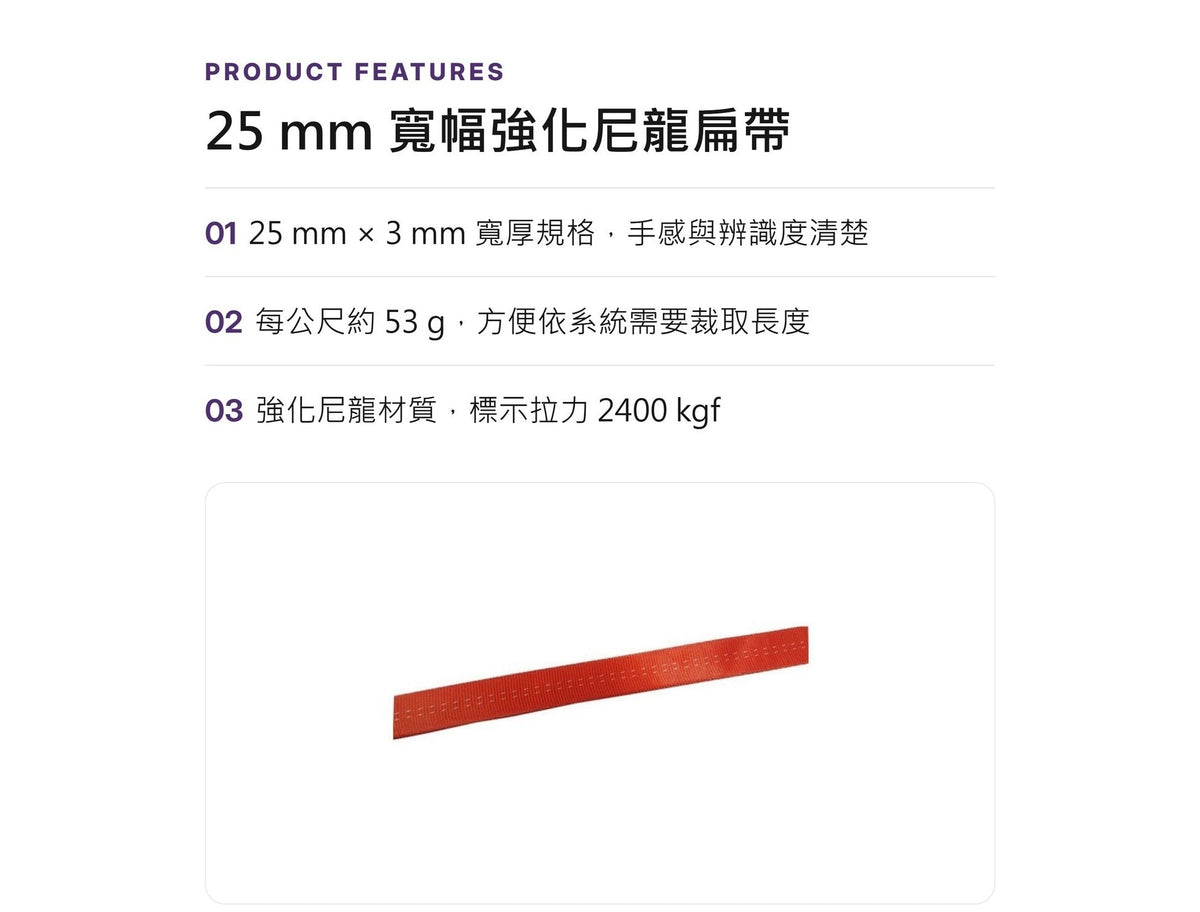 BR 金絲扁帶 AG25 25mm 裁切零售 mabuvalley