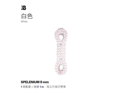 BEAL SPELENIUM 9 mm Static Rope