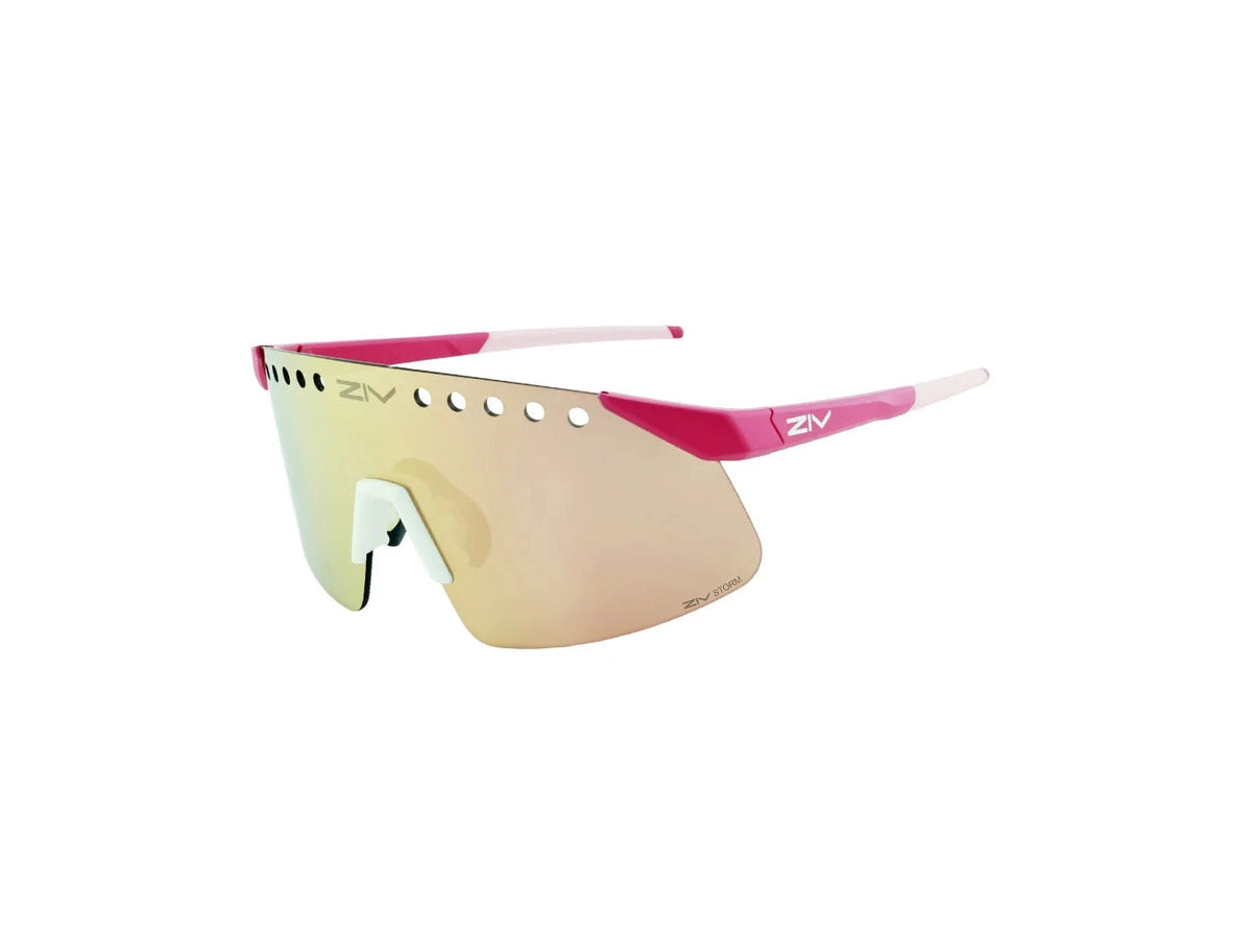 ZIV IRON Sports Sunglasses Matte Transparent Grey Frame - Storm Series 158-TB116040